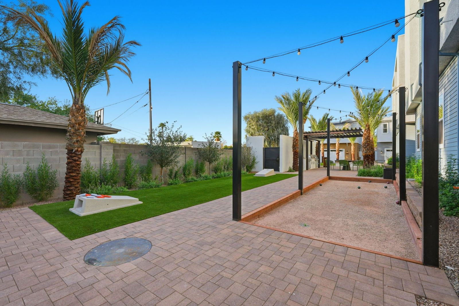 Bocce court